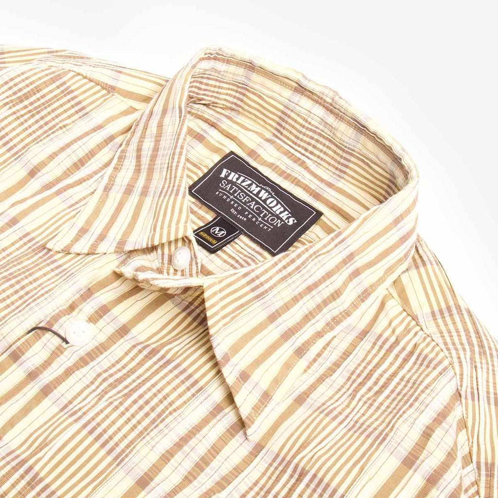 FrizmWORKS Gathered Check Shirt - Hit Edition