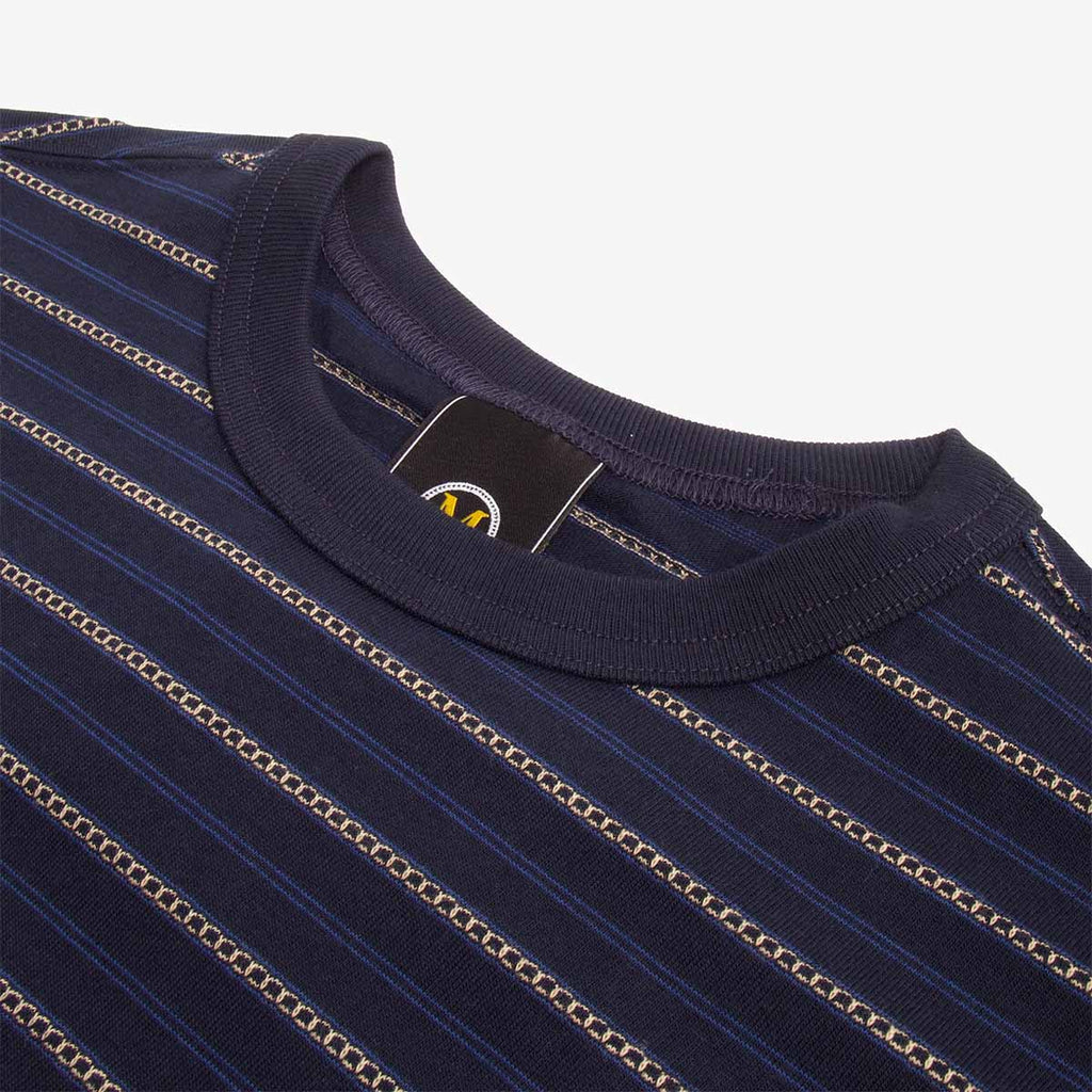 FrizmWORKS Jacquard Stripe Half Tee - Edição Limitada