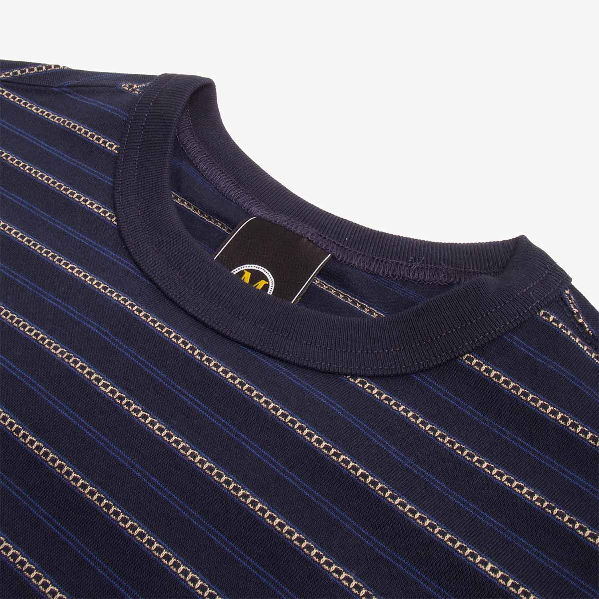 FrizmWORKS Jacquard Stripe Half Tee - Edição Limitada