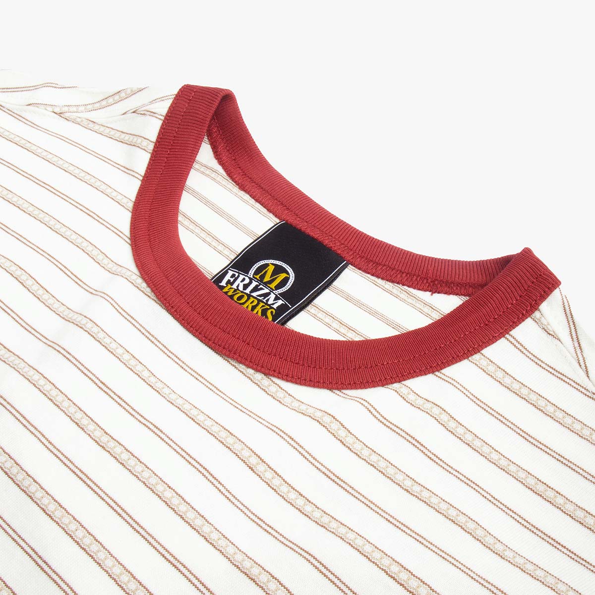 FrizmWORKS Jacquard Stripe Half Tee - Exclusivo
