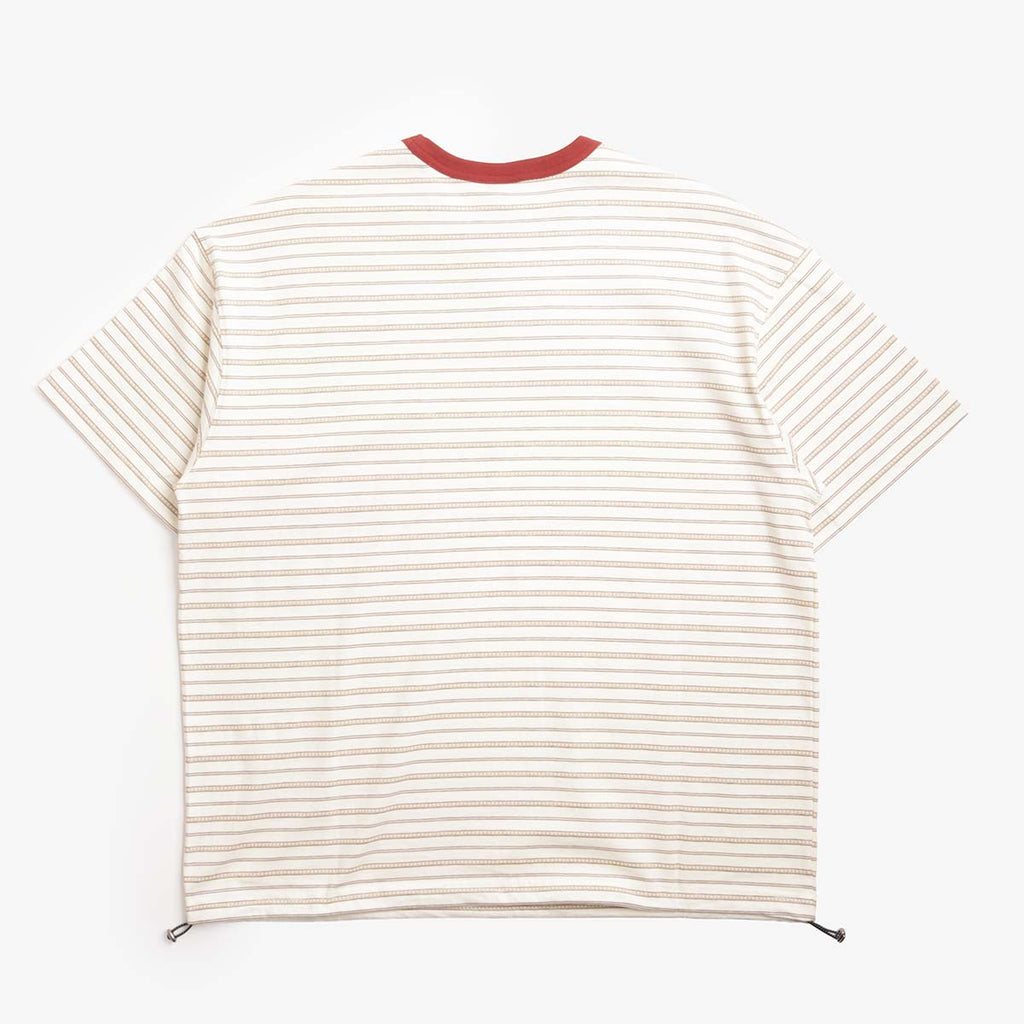 FrizmWORKS Jacquard Stripe Half Tee - Exclusivo