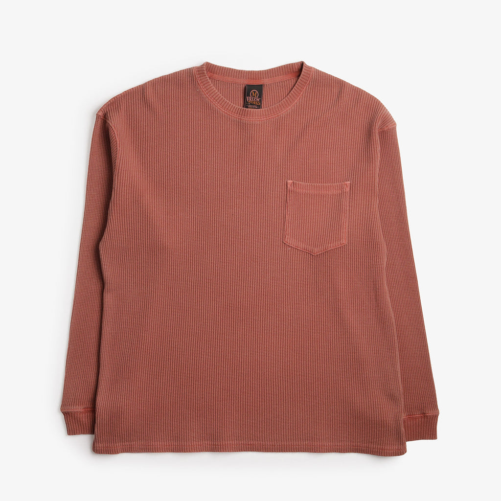 FrizmWORKS Pigment Dyeing Waffle Pocket T-Shirt - Edição Limitada