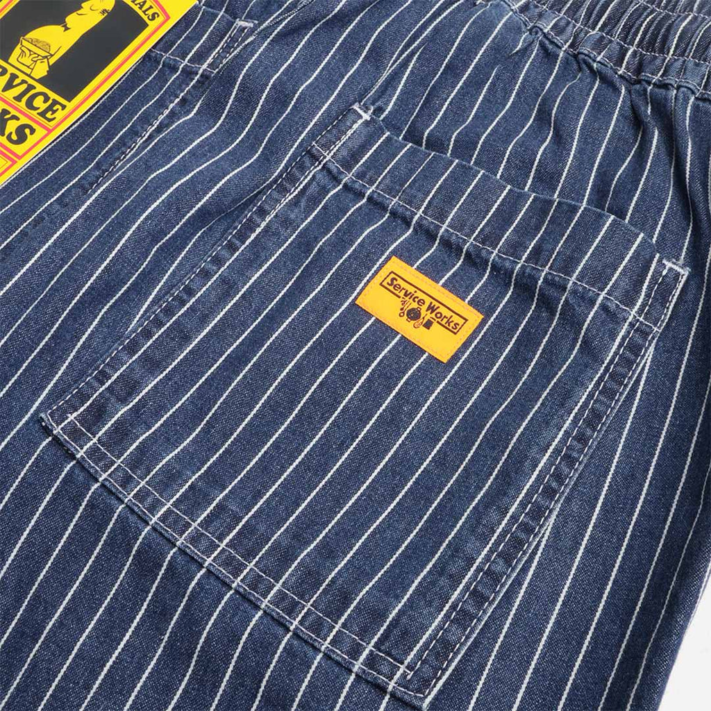 Sevice Works Pinstripe Denim Chef Pants - Premium