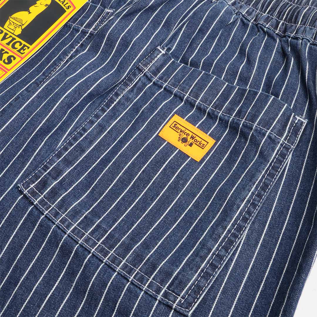 Sevice Works Pinstripe Denim Chef Pants - Premium