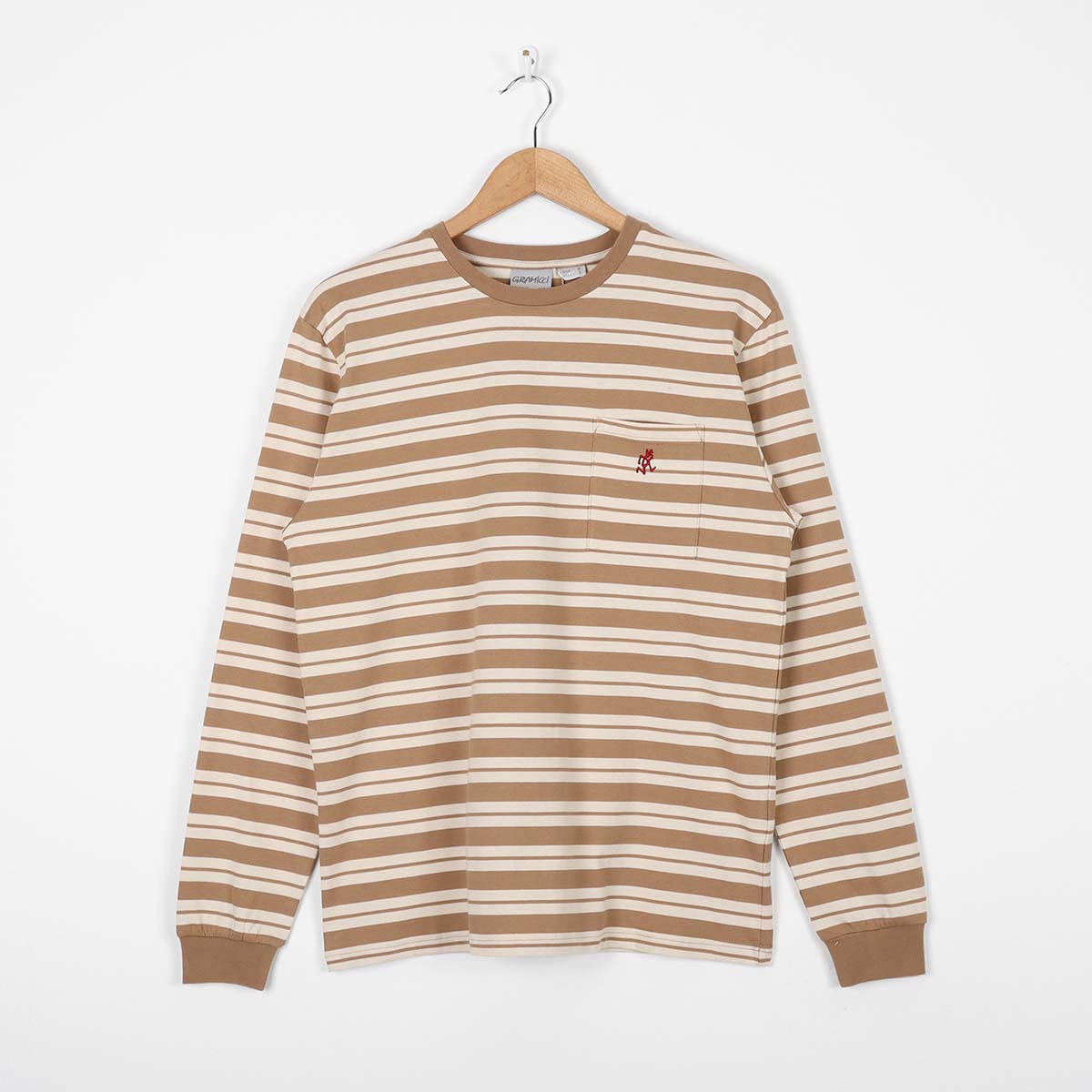 Gramicci Striped One Point Long Sleeve T-shirt - Hit Edition